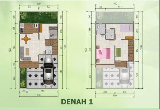 Green Pamulang Estate Denah