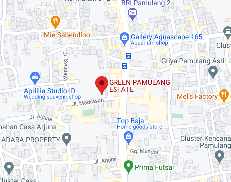 Green Pamulang Estate Maps